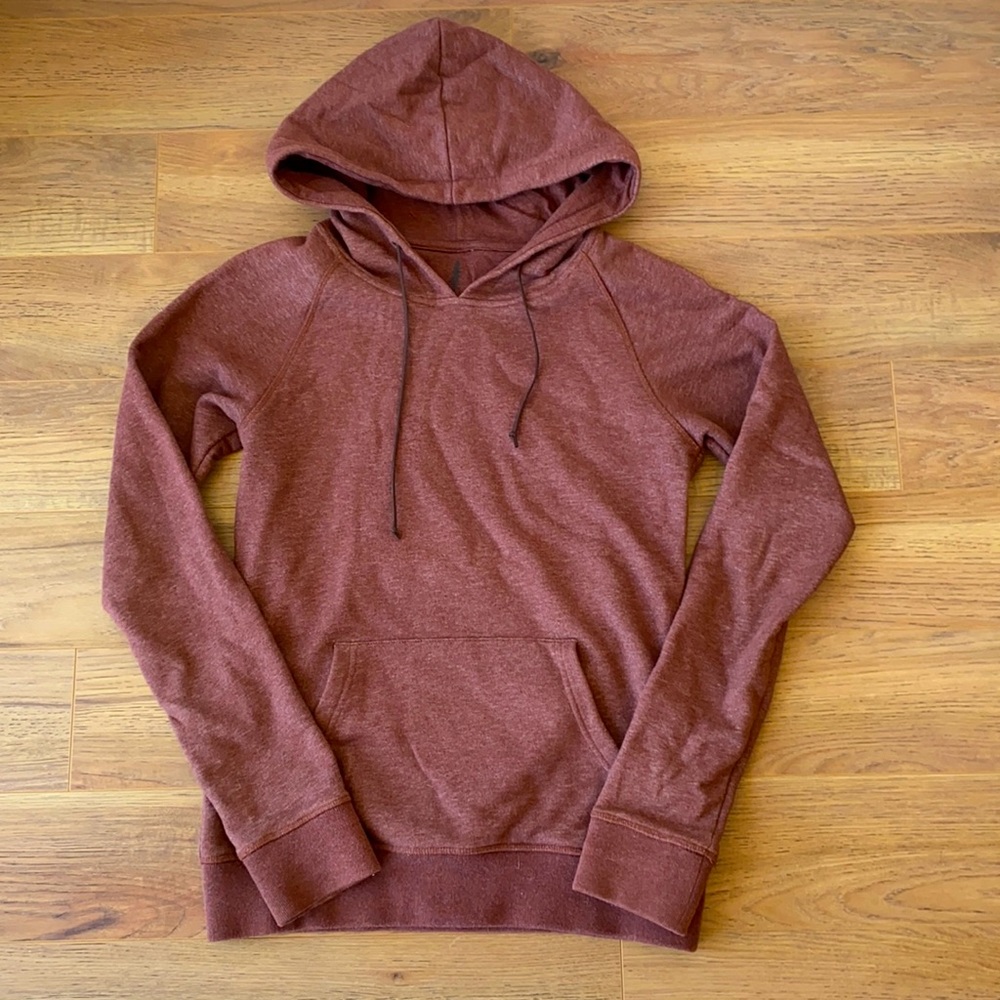 Sitka hoodie with leather ties
